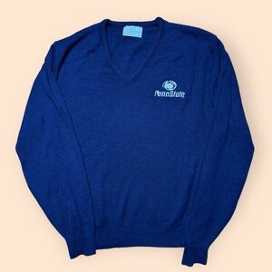 Vintage Penn State 1980s Sweater Men’s Medium Blue Vtg 80s Nittany Lions